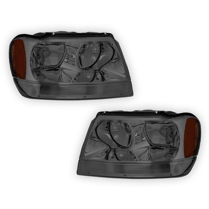 Jeep Grand Cherokee (1999 - 2004) Replacement Headlights LH + RH