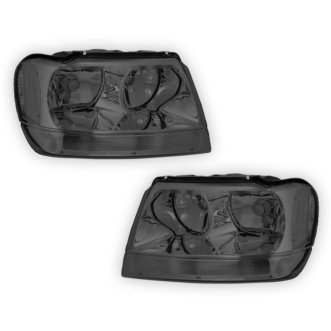 Jeep Grand Cherokee (1999 - 2004) Replacement Headlights LH + RH