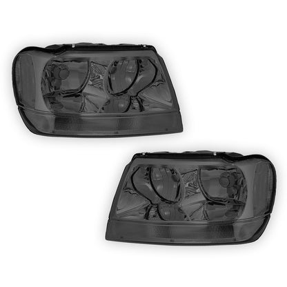 Jeep Grand Cherokee (1999 - 2004) Replacement Headlights LH + RH