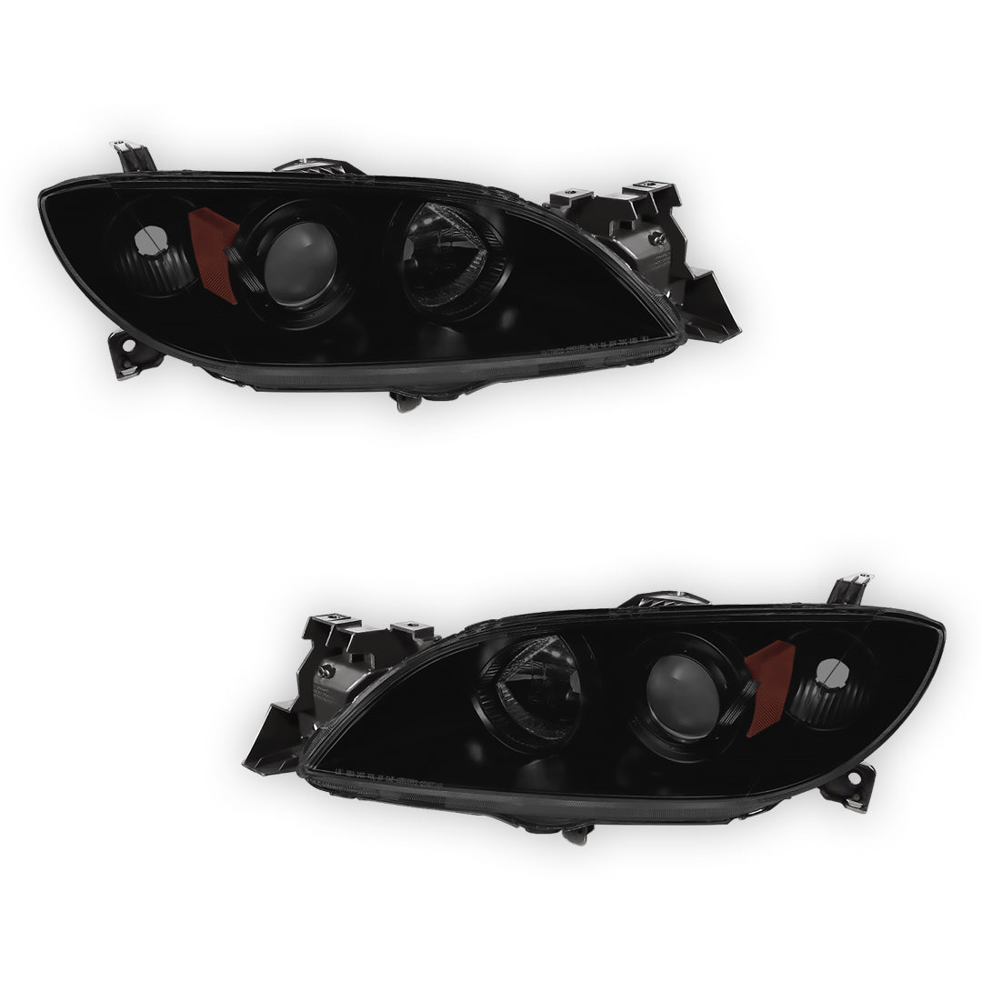 Mazda 3 (2004 - 2009) Replacement Headlights LH + RH