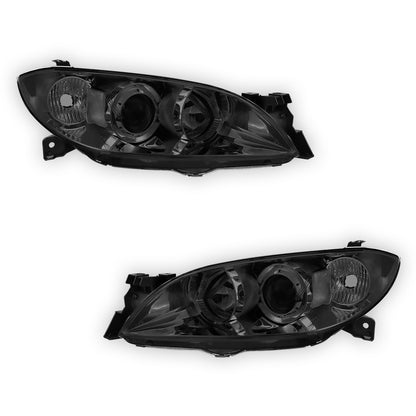 Mazda 3 (2004 - 2009) Replacement Headlights LH + RH