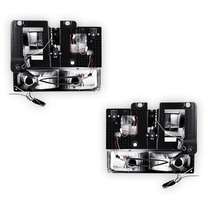 Chevrolet C2500 Suburban LS / LT (1992 - 1999) U-LED DRL Replacement Headlights LH + RH