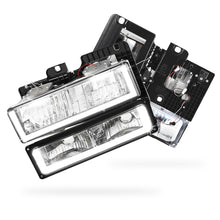 Chevrolet C3500 Cheyenne / Scottsdale / Silverado (1988 - 2000) U-LED DRL Replacement Headlights LH + RH