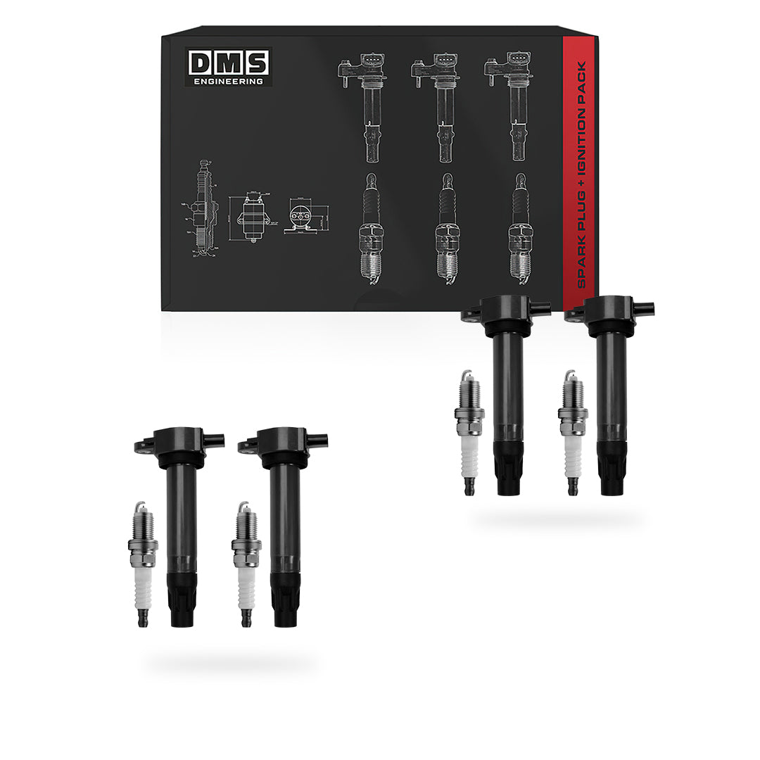 Jeep Compass (2007 - 2017) 2.0L / 2.4L Ignition Coils and Spark Plugs Complete Set