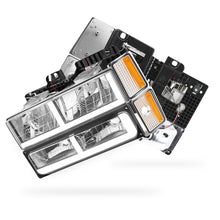 Chevrolet Blazer LT / Silverado / Sport (1992 - 1993) F-LED DRL Replacement Headlights LH + RH
