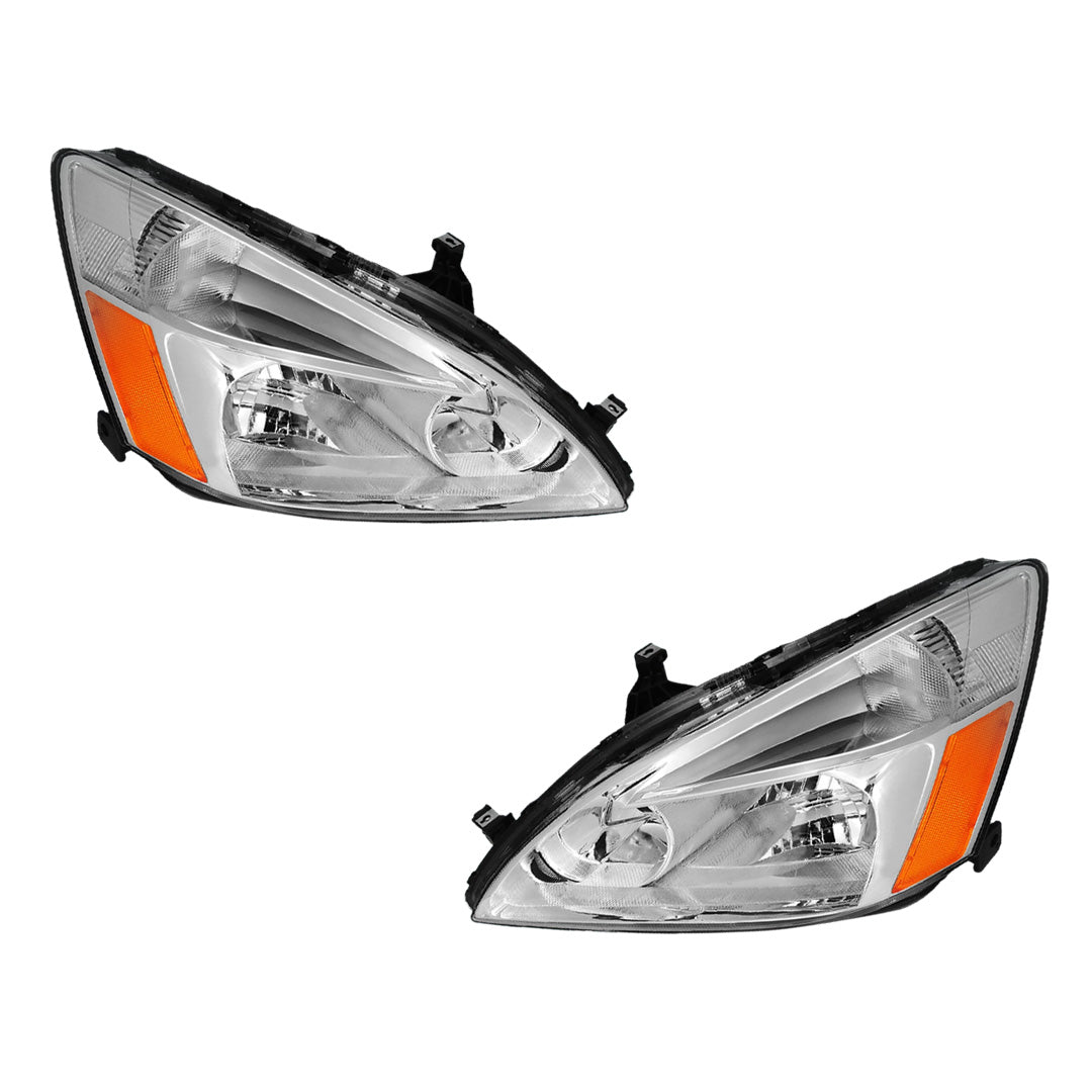 Honda Accord (2003 - 2007) Replacement Headlights LH + RH