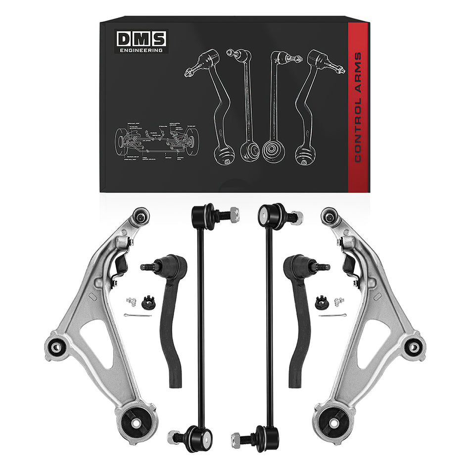 INFINITI QX60 (2014 - 2019) Control Arms, Sway Bar Links and Tie Rod Ends Suspension Kit LH + RH