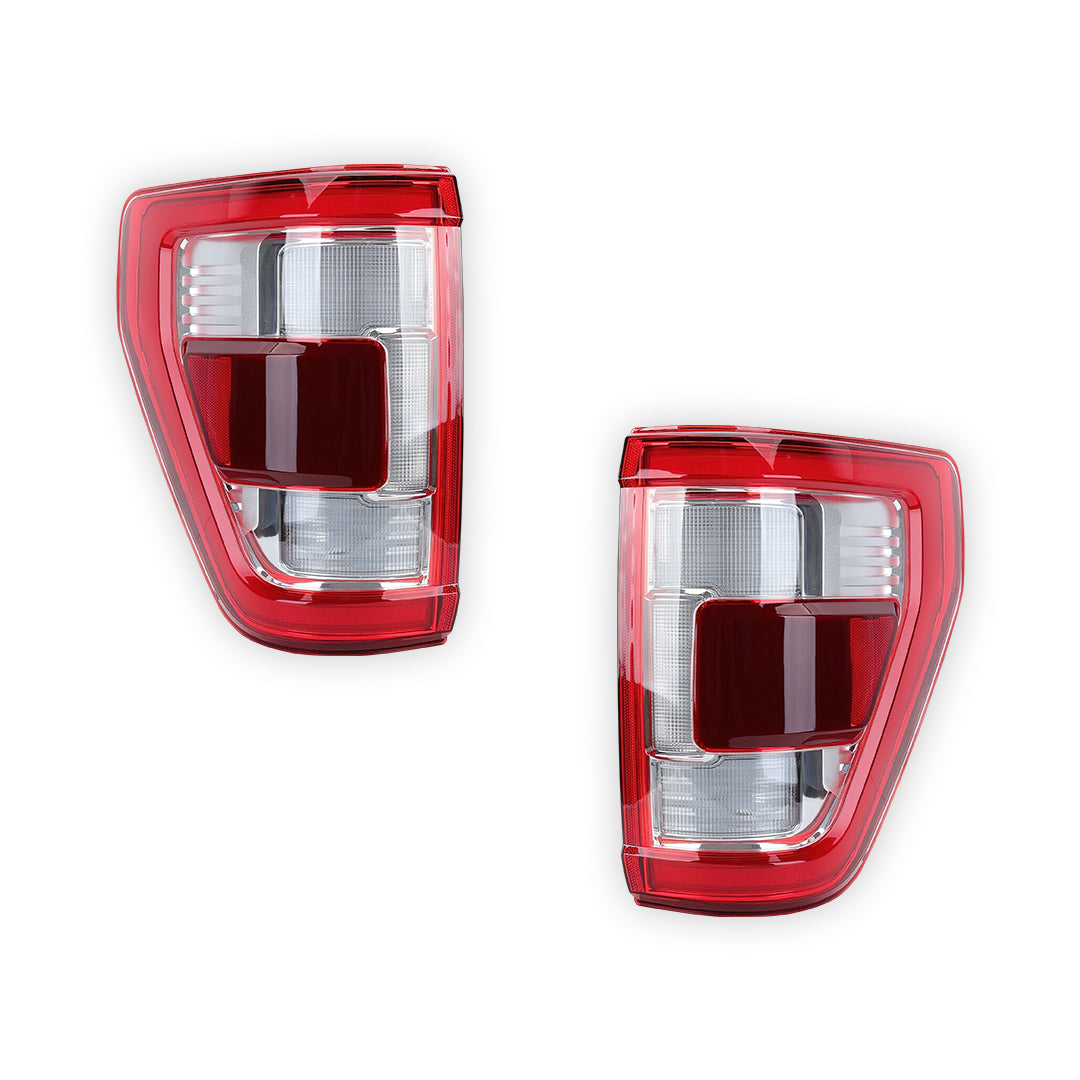 Ford F-150 XLT (2021 - 2023) Full LED Tail Lights LH + RH