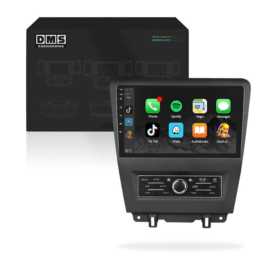 Ford Mustang (2010 - 2014) 9" Wireless Android 13 Head Unit for Apple CarPlay / Android Auto