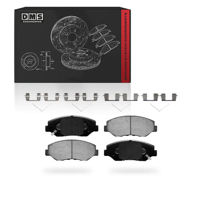 Honda Accord (2008 - 2017) Front and Rear Standard Brake Rotors and Brake Pads LH + RH