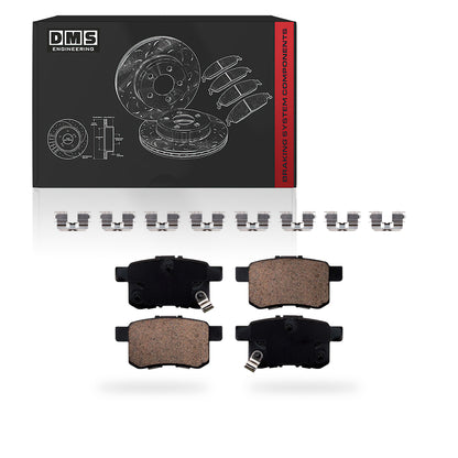 Honda Accord (2008 - 2017) Front and Rear Standard Brake Rotors and Brake Pads LH + RH