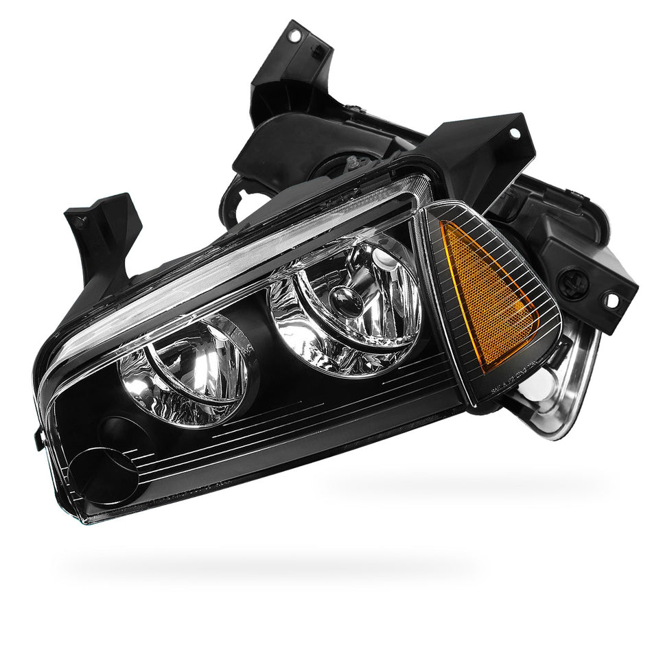 Dodge Charger (2006 - 2010) Replacement Headlights LH + RH