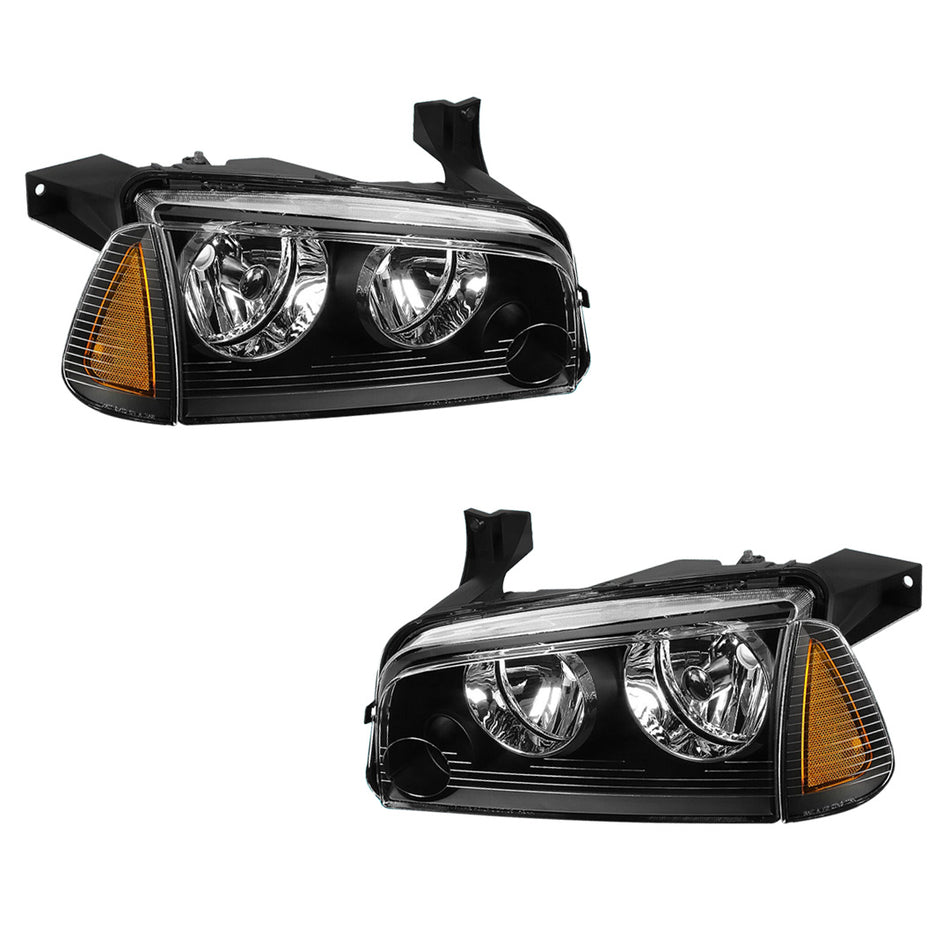 Dodge Charger (2006 - 2010) Replacement Headlights LH + RH