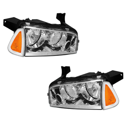 Dodge Charger (2006 - 2010) Replacement Headlights LH + RH