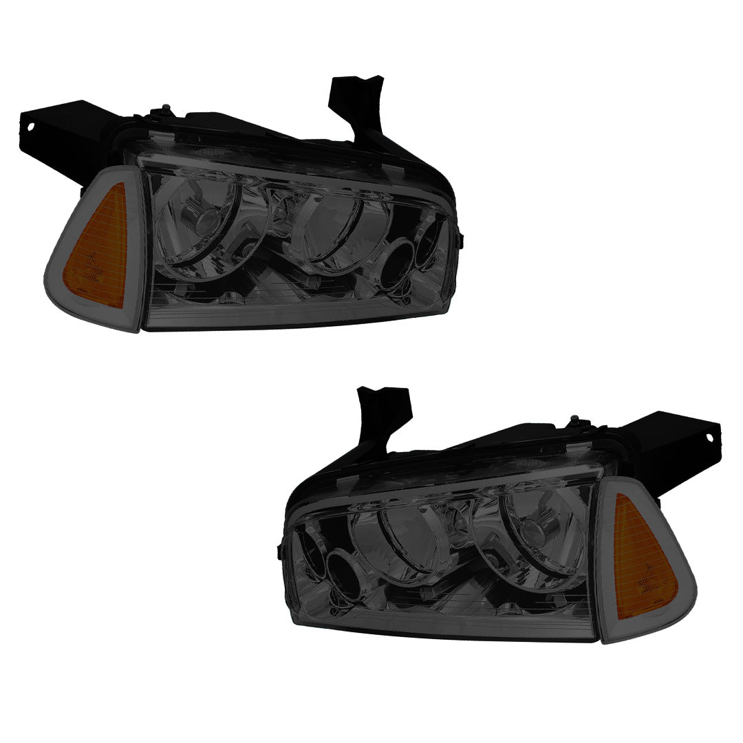 Dodge Charger (2006 - 2010) Replacement Headlights LH + RH