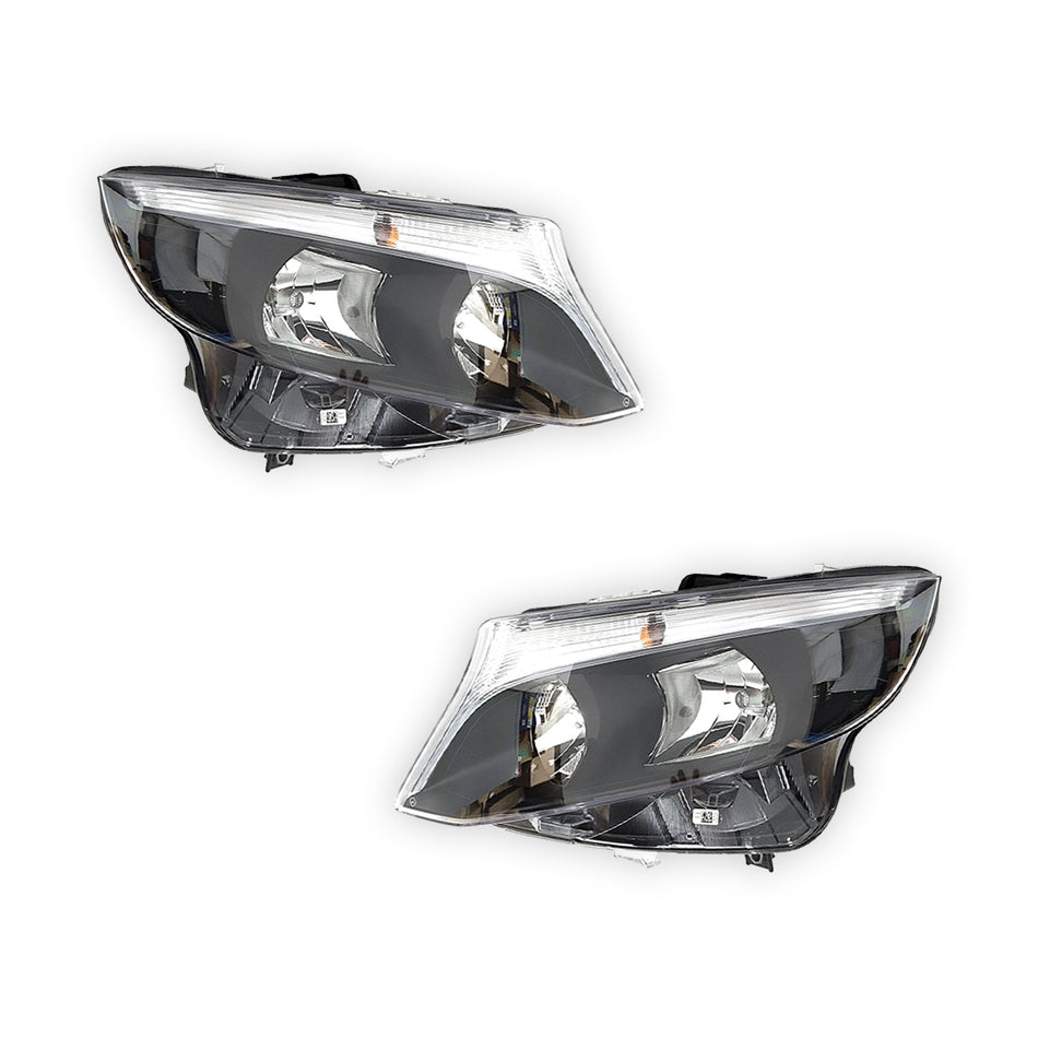 Mercedes Benz V-Class W447 (2015 - 2025) Halogen Headlights LH + RH