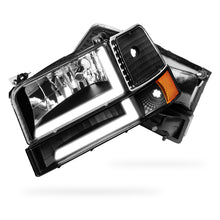 Ford F-150 (1992 - 1996) LED DRL Replacement Headlights and Bumper Lights LH + RH