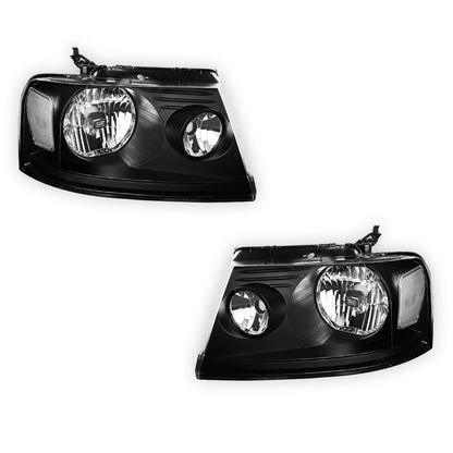 Ford F-150 (2004 - 2008) Replacement Headlights LH + RH