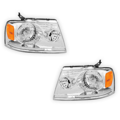Ford F-150 (2004 - 2008) Replacement Headlights LH + RH