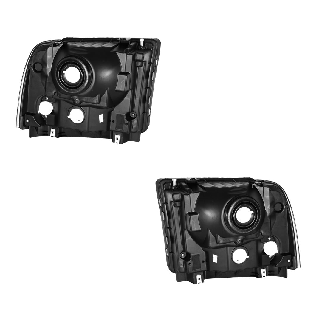 Ford F-250 Super Duty (2005 - 2007) Replacement Headlights LH + RH