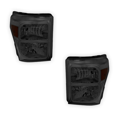 Ford F-250 Super Duty (2011 - 2016) Replacement Headlights LH + RH