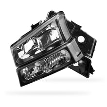 Chevrolet Avalanche 2500 (2003 - 2006) Replacement Headlights and Bumper Lights LH + RH