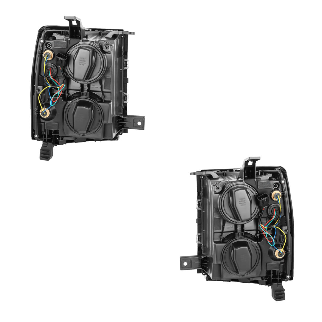Chevrolet Silverado 1500 LS / LT / LT (2014 - 2015) Replacement Headlights LH + RH