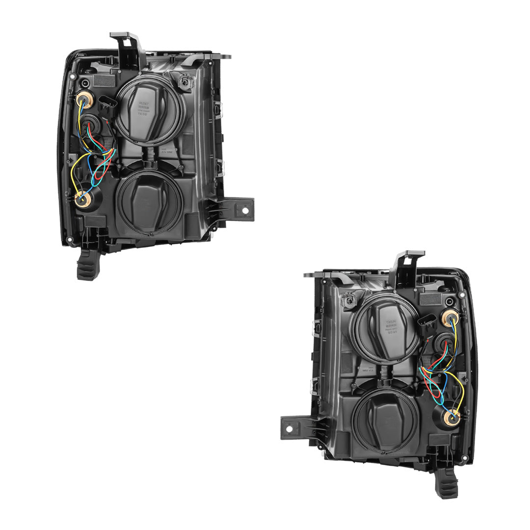 Chevrolet Silverado 1500 LS / LT / LT (2014 - 2015) Replacement Headlights LH + RH