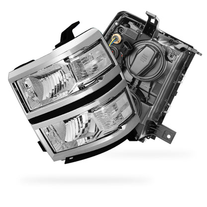 Chevrolet Silverado 1500 LS / LT / LT (2014 - 2015) Replacement Headlights LH + RH