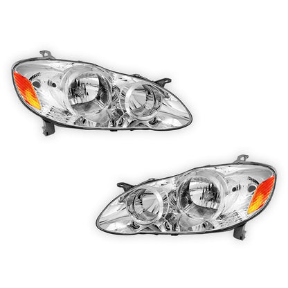 Toyota Corolla (2003 - 2008) Replacement Headlights LH + RH