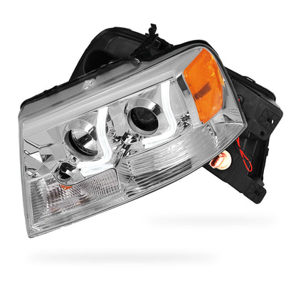 Ford F-150 (2004 - 2008) LED DRL Projector Headlights LH + RH