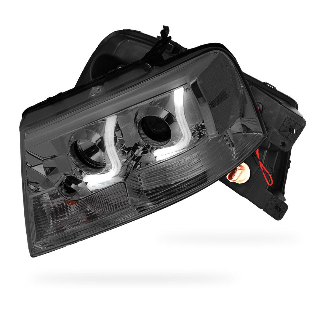 Ford F-150 (2004 - 2008) LED DRL Projector Headlights LH + RH