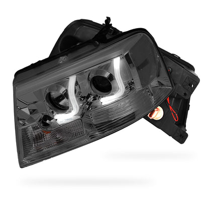 Ford F-150 (2004 - 2008) LED DRL Projector Headlights LH + RH