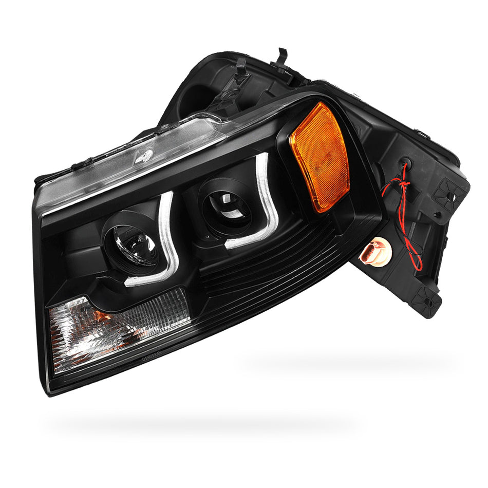 Lincoln Mark LT (2006 - 2008) LED DRL Projector Headlights LH + RH