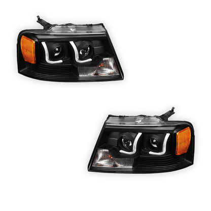 Lincoln Mark LT (2006 - 2008) LED DRL Projector Headlights LH + RH