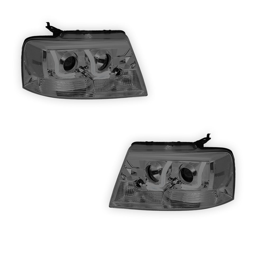 Lincoln Mark LT (2006 - 2008) LED DRL Projector Headlights LH + RH