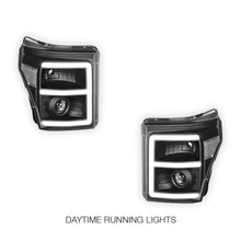 Ford F-450 Super Duty (2011 - 2016) E-Bar LED DRL Projector Headlights LH - RH
