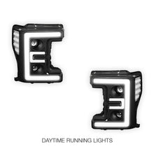 Ford F-450 Super Duty (2017 - 2019) LED DRL Dual Projector Headlights LH + RH