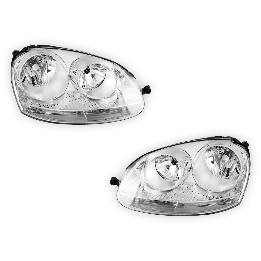 Volkswagen Jetta (2005 - 2010) Replacement Headlights LH + RH