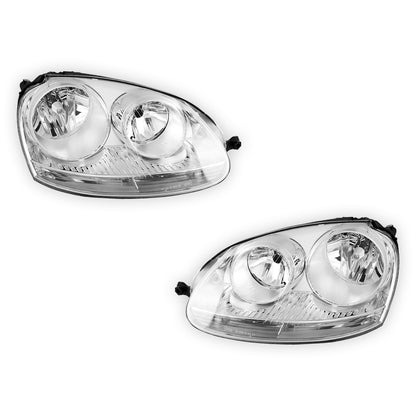 Volkswagen Jetta (2005 - 2010) Replacement Headlights LH + RH