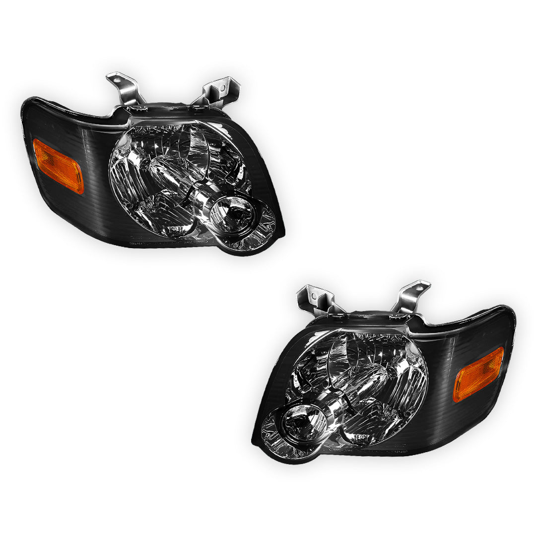 Ford Explorer Sport Trac (2007 - 2010) Replacement Headlights LH + RH