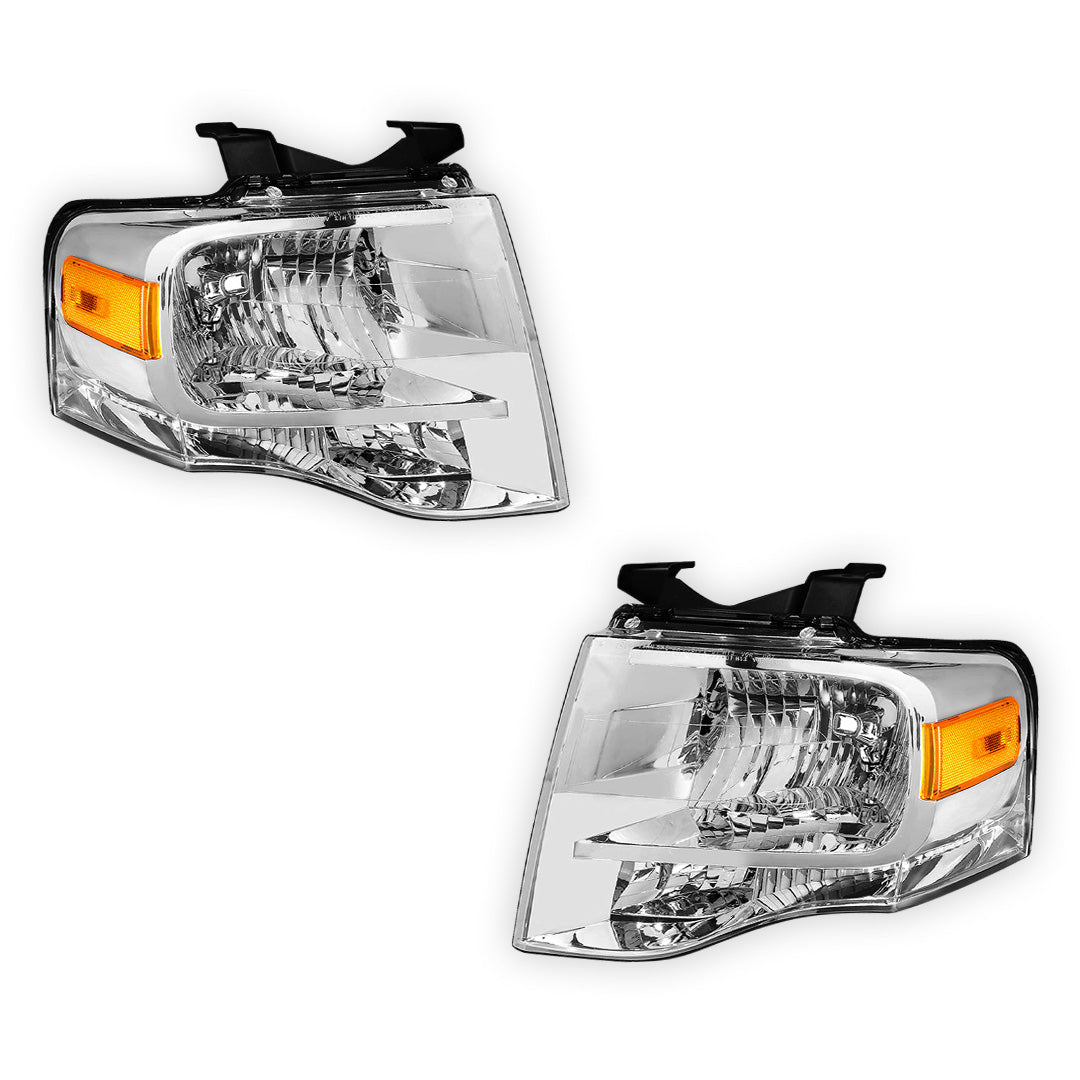 Ford Expedition (2007 - 2014) Replacement Headlights LH + RH