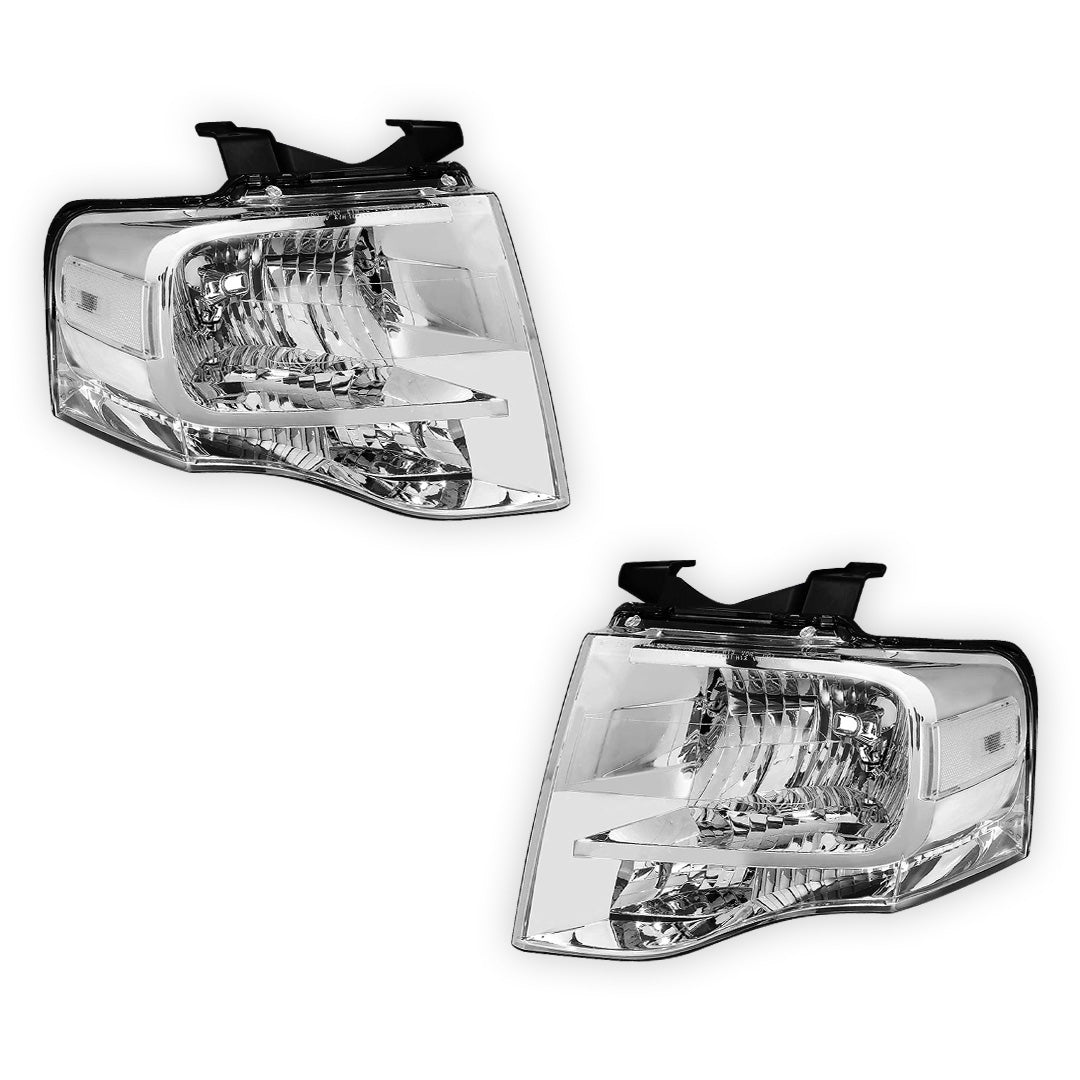 Ford Expedition (2007 - 2014) Replacement Headlights LH + RH