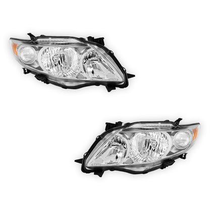 Toyota Corolla (2009 - 2010) Replacement Headlights LH + RH