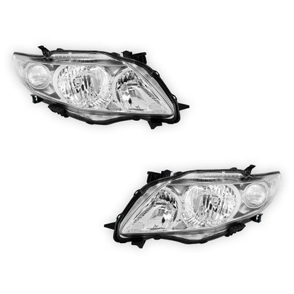 Toyota Corolla (2009 - 2010) Replacement Headlights LH + RH