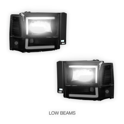 Ford Explorer (1991 - 1994) LED DRL Bar Headlight LH + RH