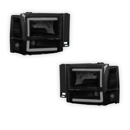 Ford Explorer (1991 - 1994) LED DRL Bar Headlight LH + RH