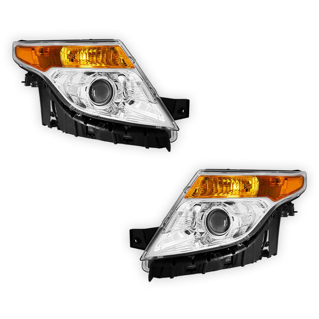 Ford Explorer (2011 - 2015) Replacement Headlights LH + RH