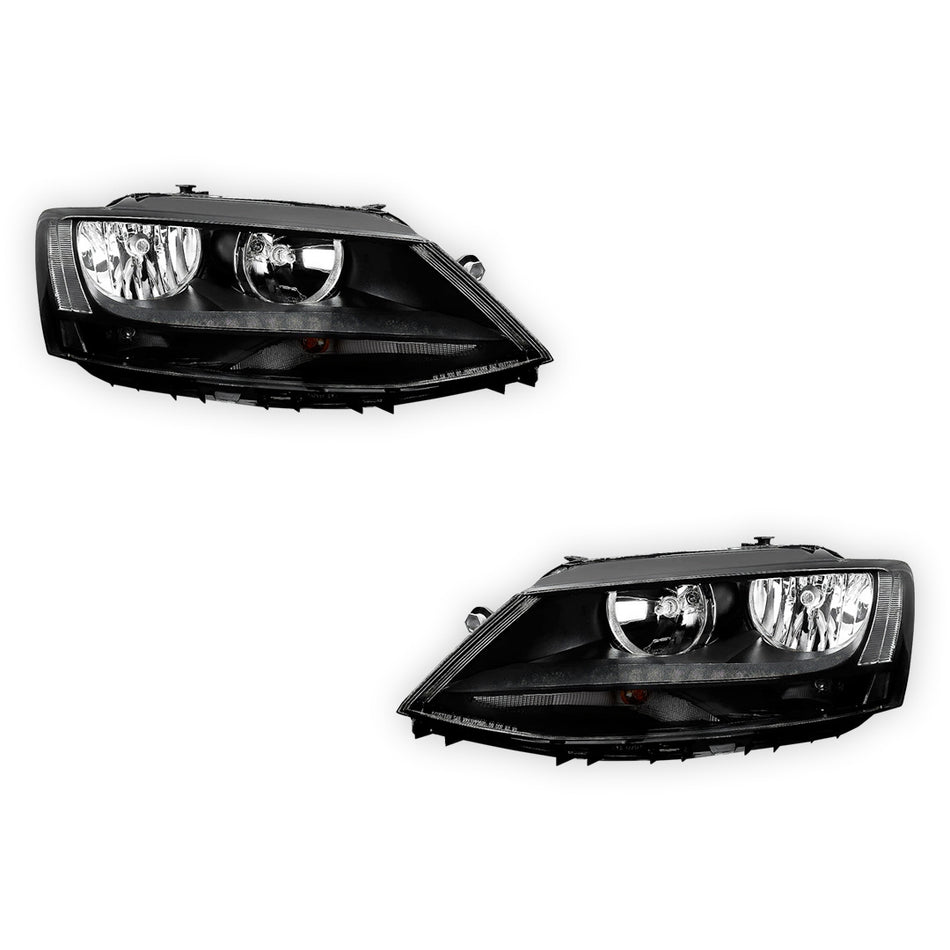 Volkswagen Jetta (2011 - 2018) Replacement Headlights LH + RH