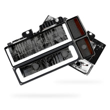 GMC K3500 Cheyenne / Scottsdale / SLE (1994 - 2000) U - LED Bar DRL Headlights LH + RH